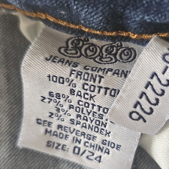 High Rise Rip and Repair Medium Wash with Rigid Front and Stretch Back Jeans NWT - Picture 12 of 15